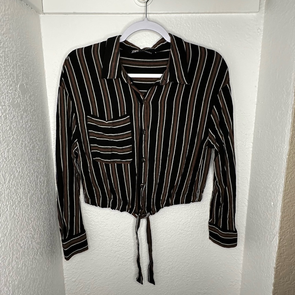 Zara - Women’s Long Sleeve Button Up